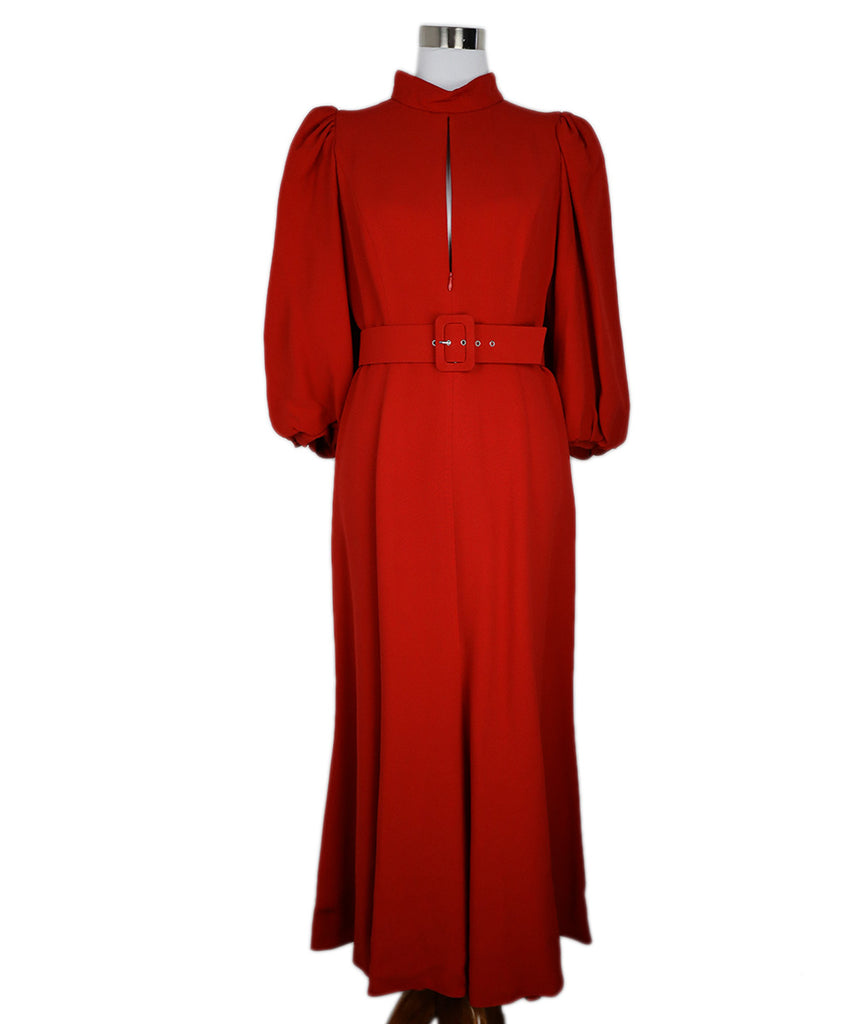 Andrew GN Red Belted Dress 