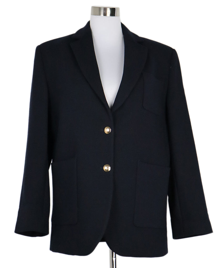 Anine Bing Black Wool Blazer 