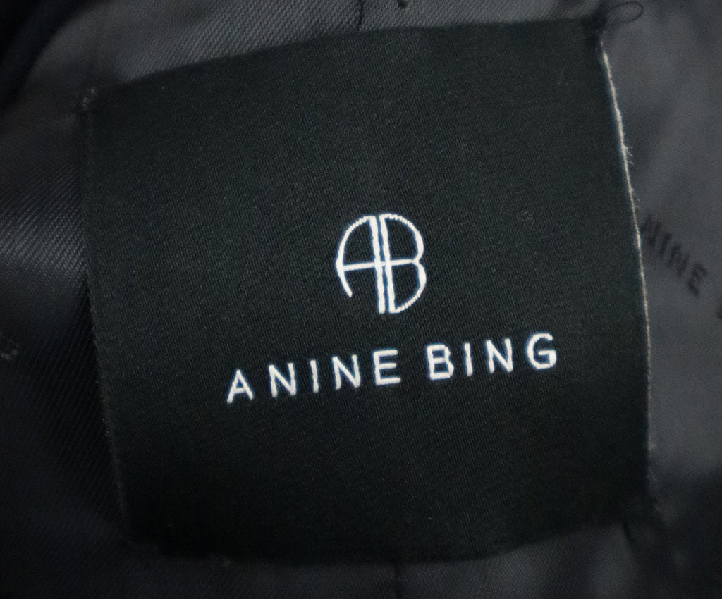 Anine Bing Black Wool Blazer 3