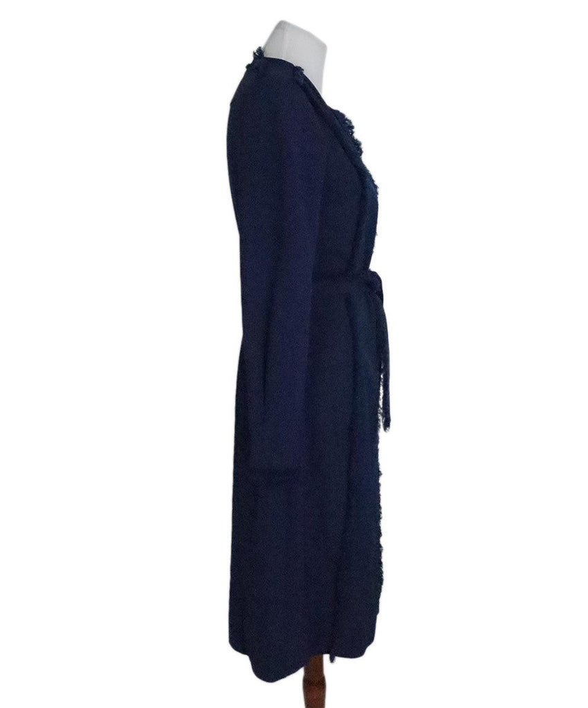 Aquazzura Navy Silk Dress sz 4 - Michael's Consignment NYC