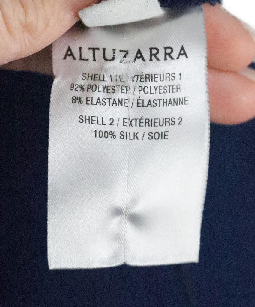 Aquazzura Navy Silk Dress sz 4 - Michael's Consignment NYC