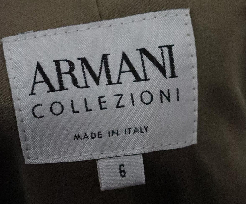 Armani Collezioni Black & Gold Jacket sz 6 - Michael's Consignment NYC