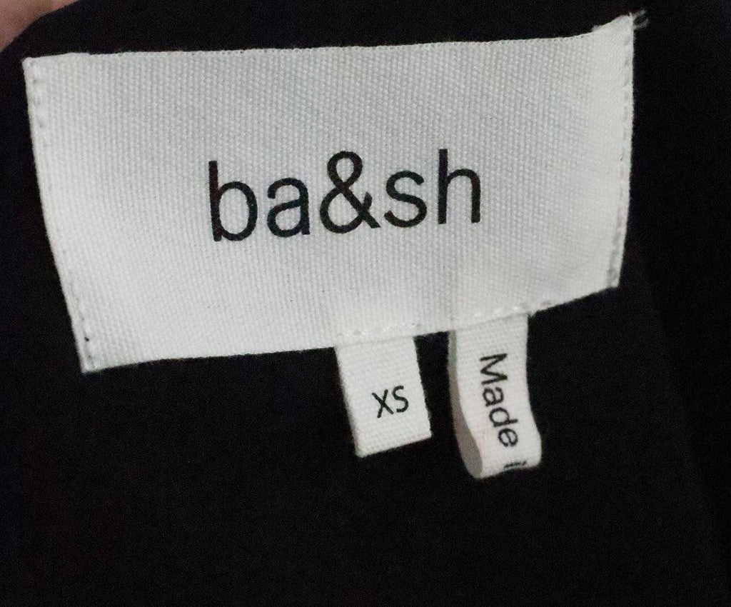 Ba&sh Black & Beige Print Dress sz 2 - Michael's Consignment NYC