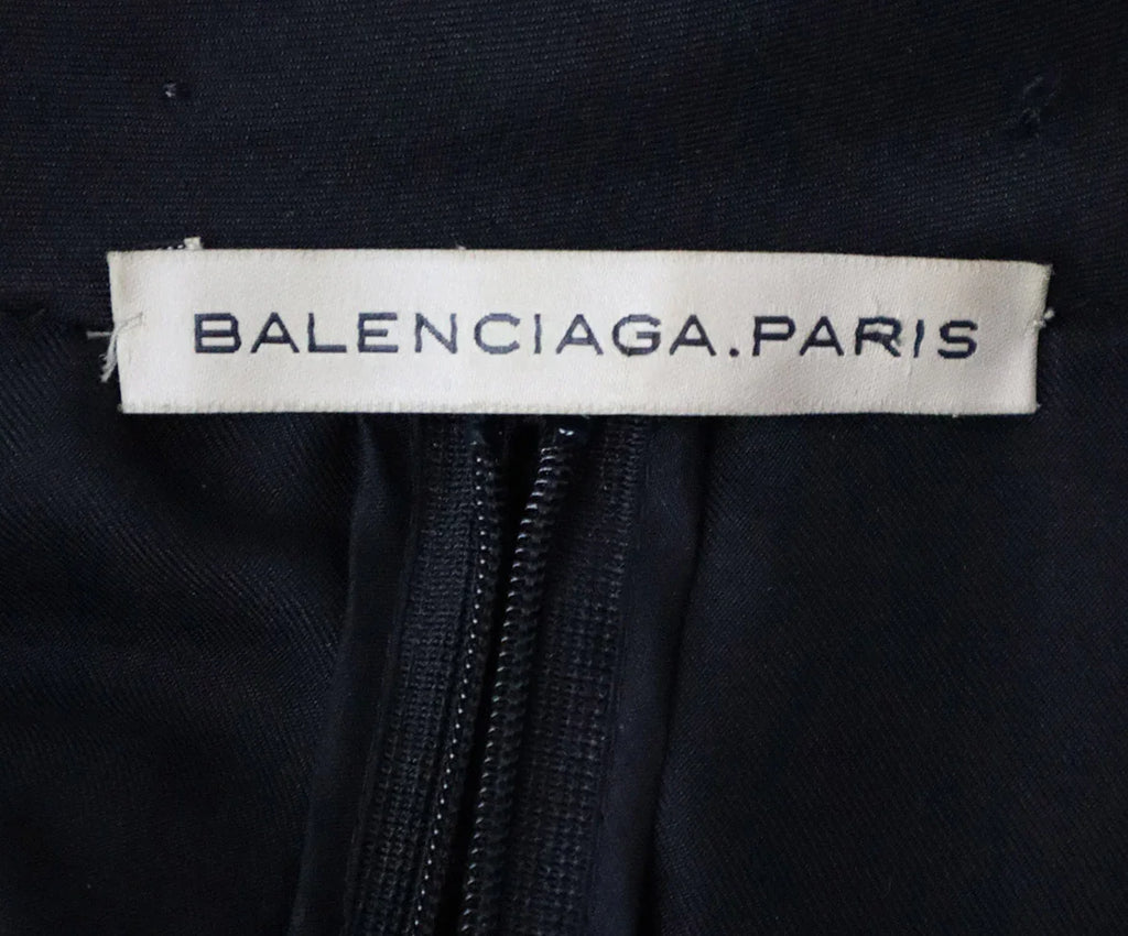 Balenciaga Black Silk Dress sz 4 - Michael's Consignment NYC