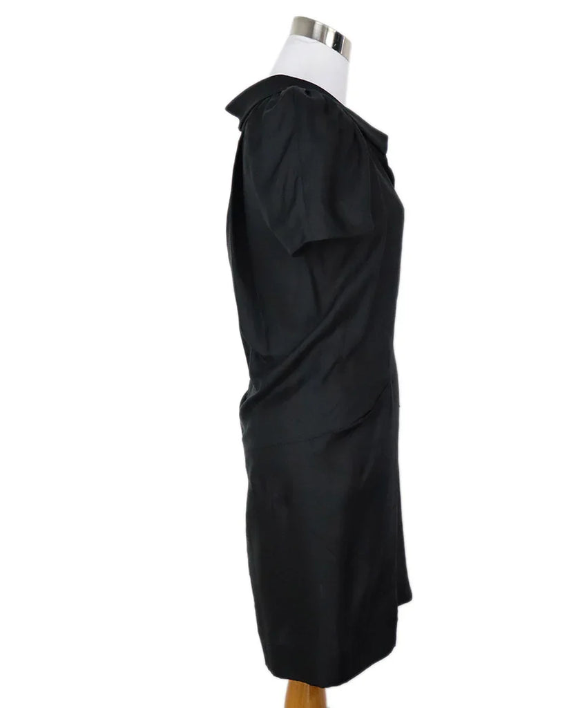 Balenciaga Black Silk Dress sz 4 - Michael's Consignment NYC