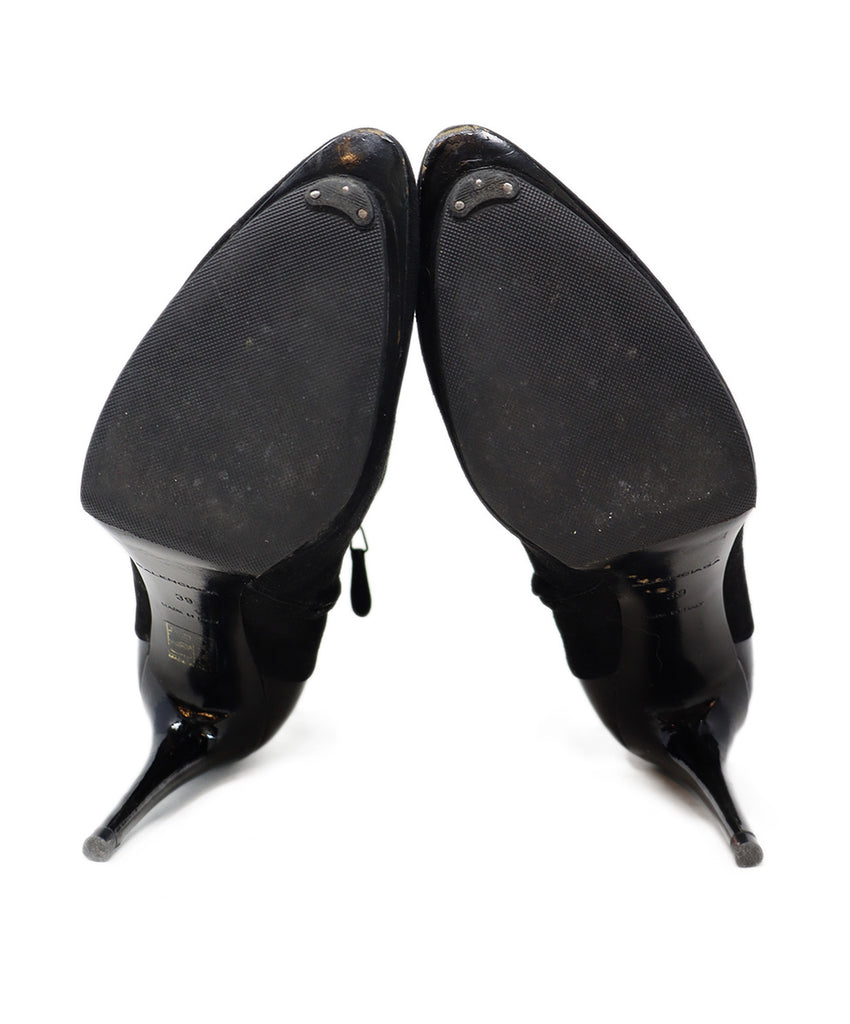 Balenciaga Black Suede Booties 4
