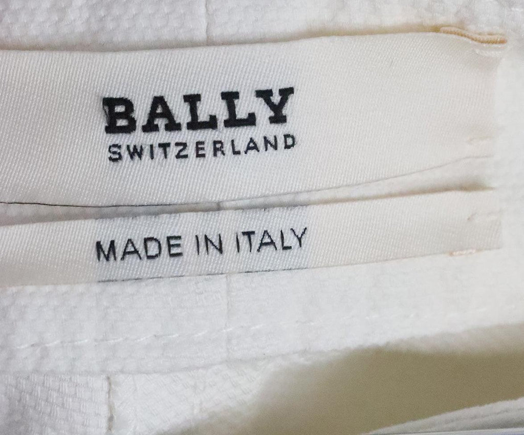 Bally White Denim Pants 2
