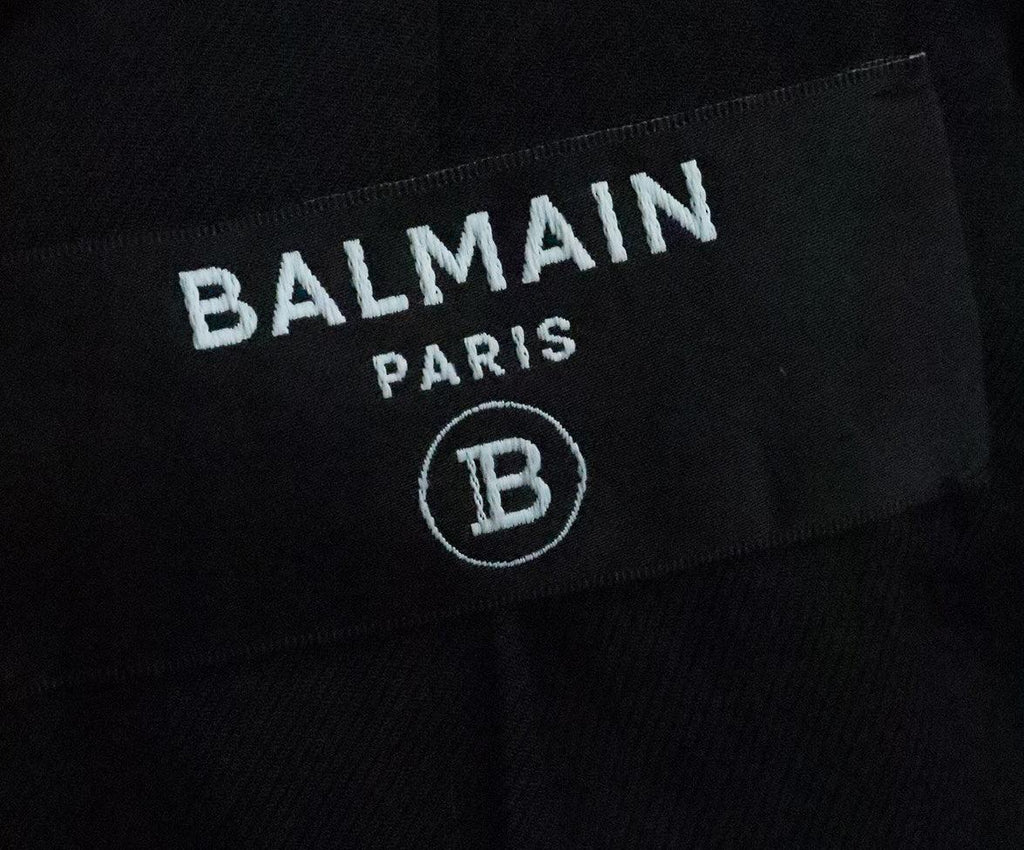 Balmain Black Wool Jacket sz 2 - Michael's Consignment NYC