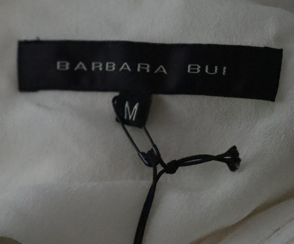 Barbara Bui Ivory Silk Tunic 3