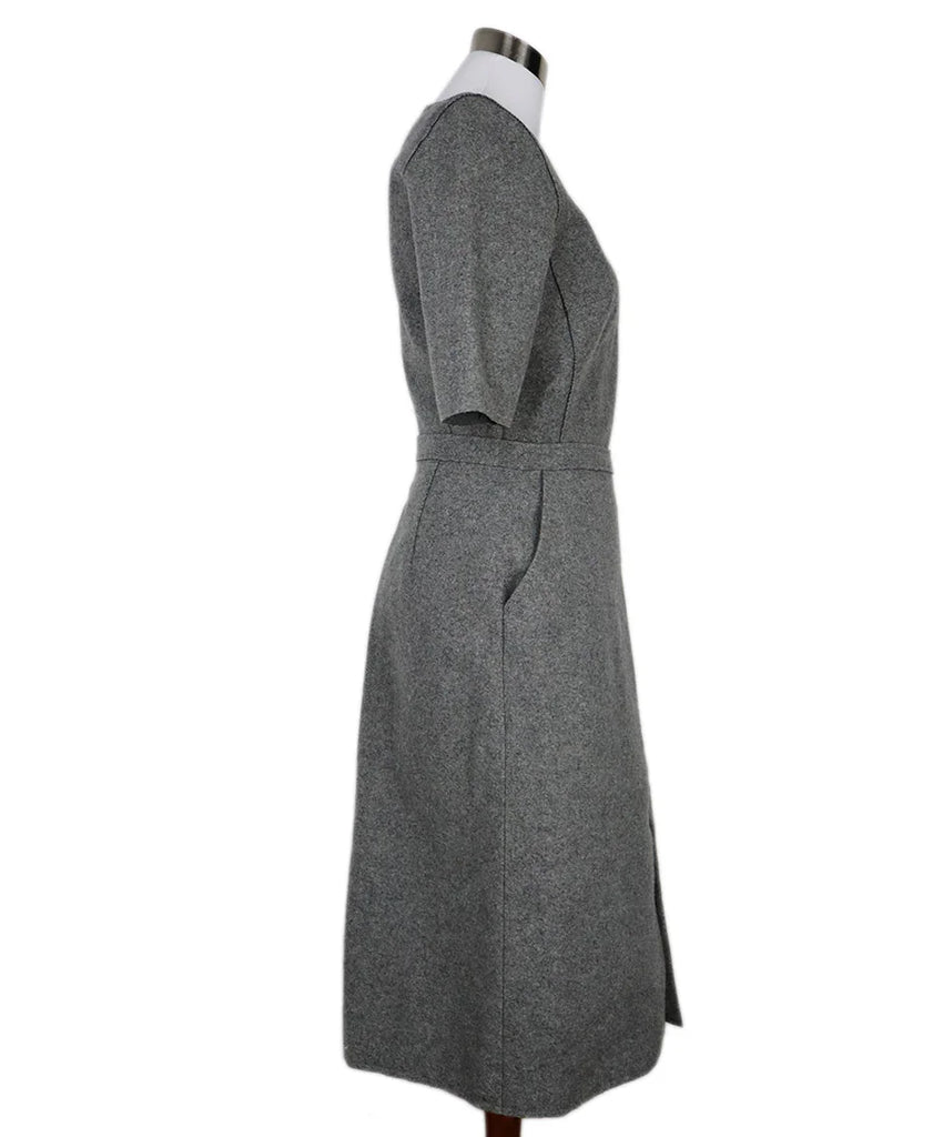 Beckham Grey Wool Dress sz 8 - Michael's Consignment NYC