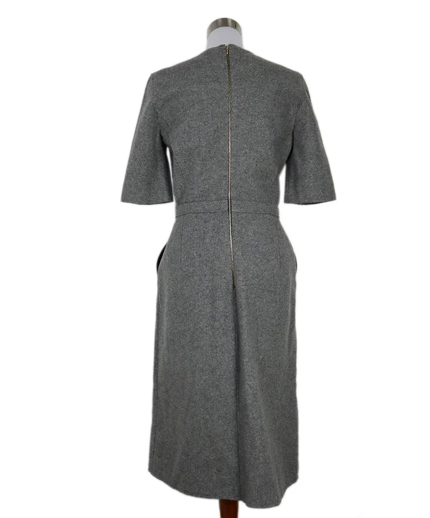 Beckham Grey Wool Dress sz 8 - Michael's Consignment NYC
