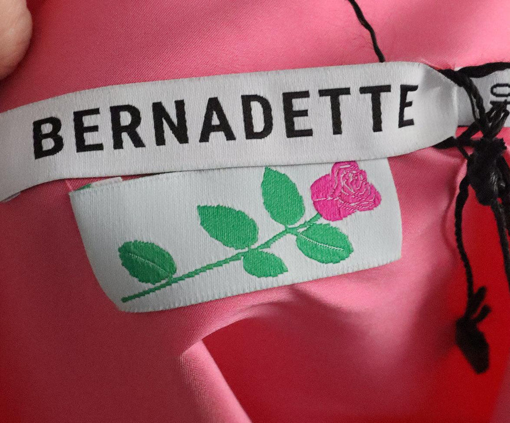 Bernadette Pink Strapless Dress 3