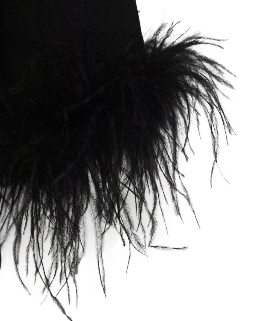 Tuckernuck Black Maribou Feather Dress 5
