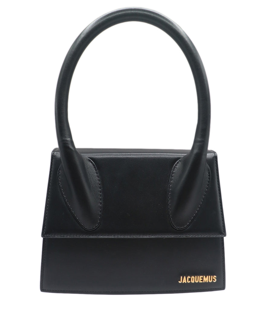 Jacquemus Le Grand Chiquito Black Leather Handbag 
