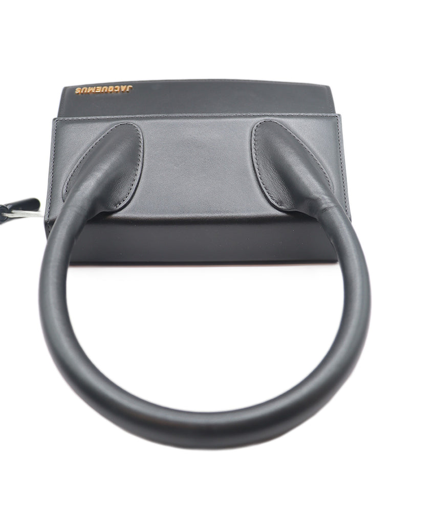 Jacquemus Le Grand Chiquito Black Leather Handbag 4