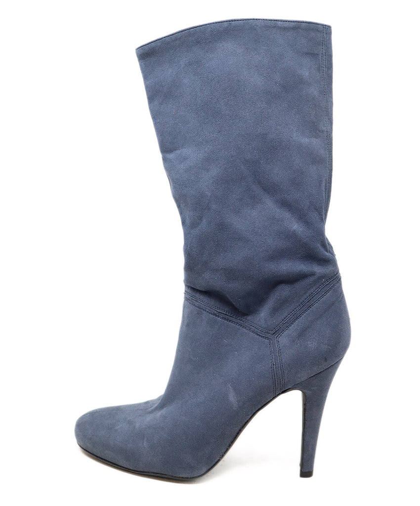 Stella McCartney Blue Grey Vegan Leather Boots 1