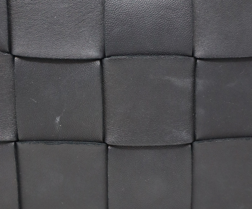 Bottega Veneta Black Woven Cassette Bag 8