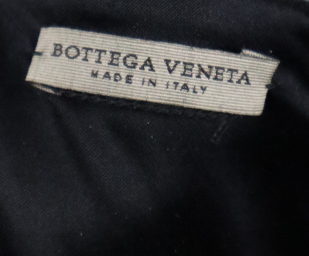 Bottega Veneta Black Wool & Silver Button Dress 3