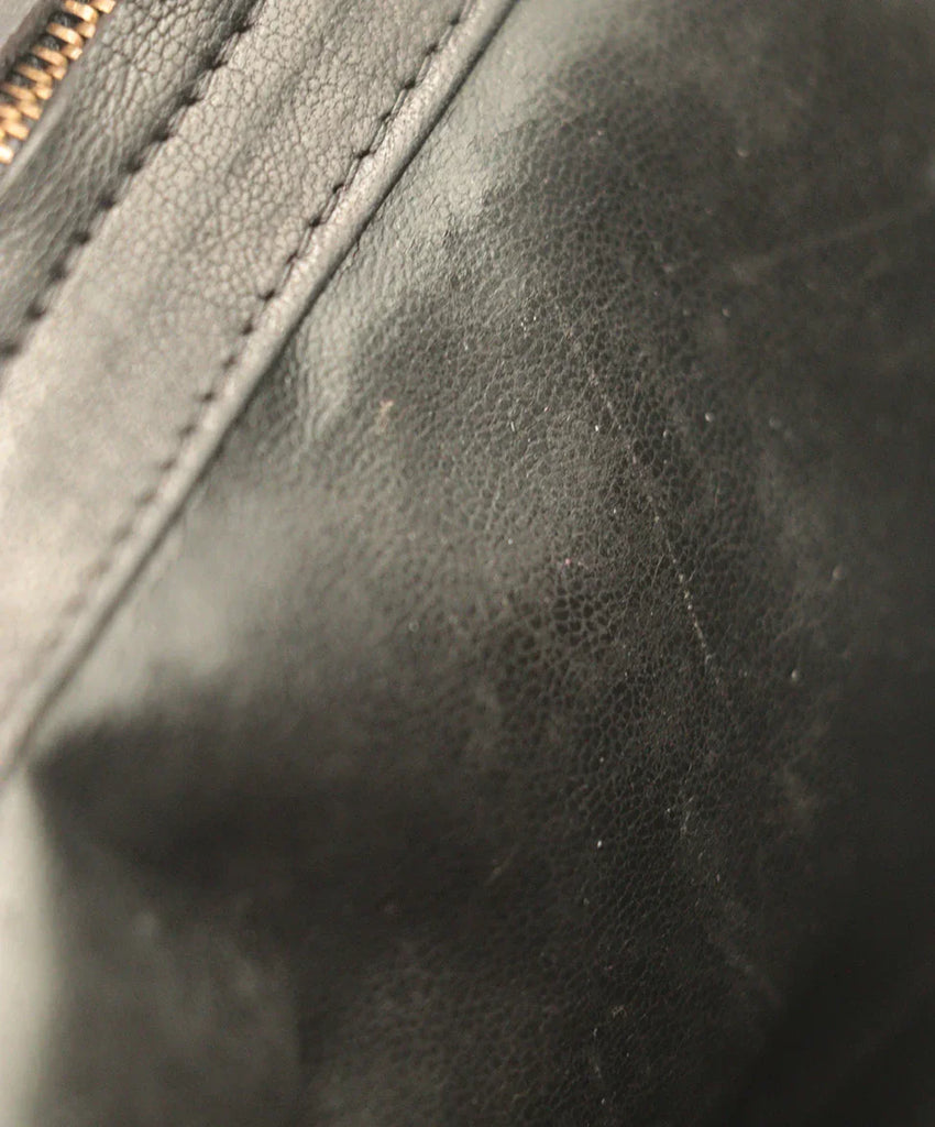 Bottega Veneta Vintage Black Woven Leather Crossbody 12