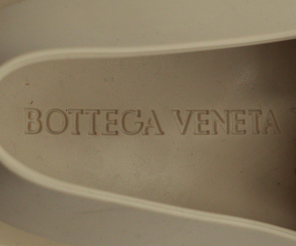 Bottega Veneta Neutral Ivory Rubber Clogs 5