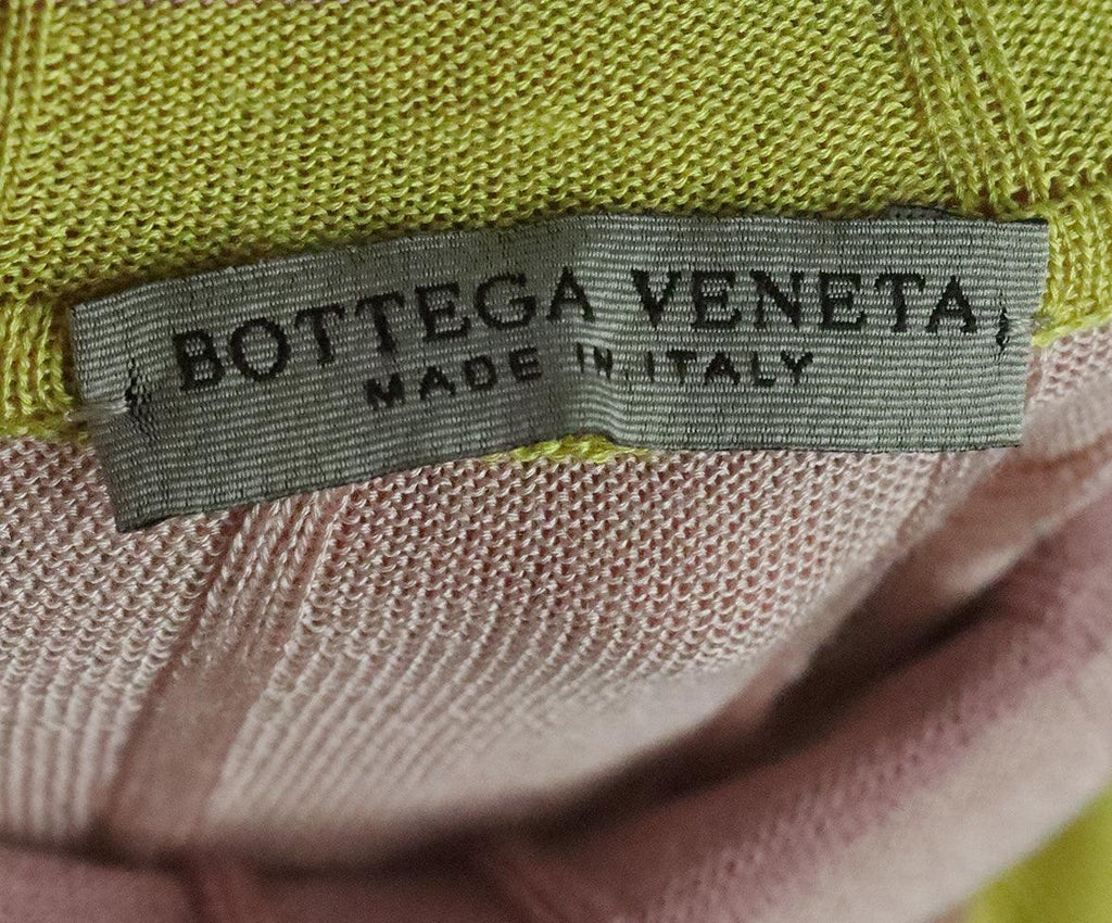 Bottega Veneta Mauve & Yellow Print Top sz 4 - Michael's Consignment NYC
