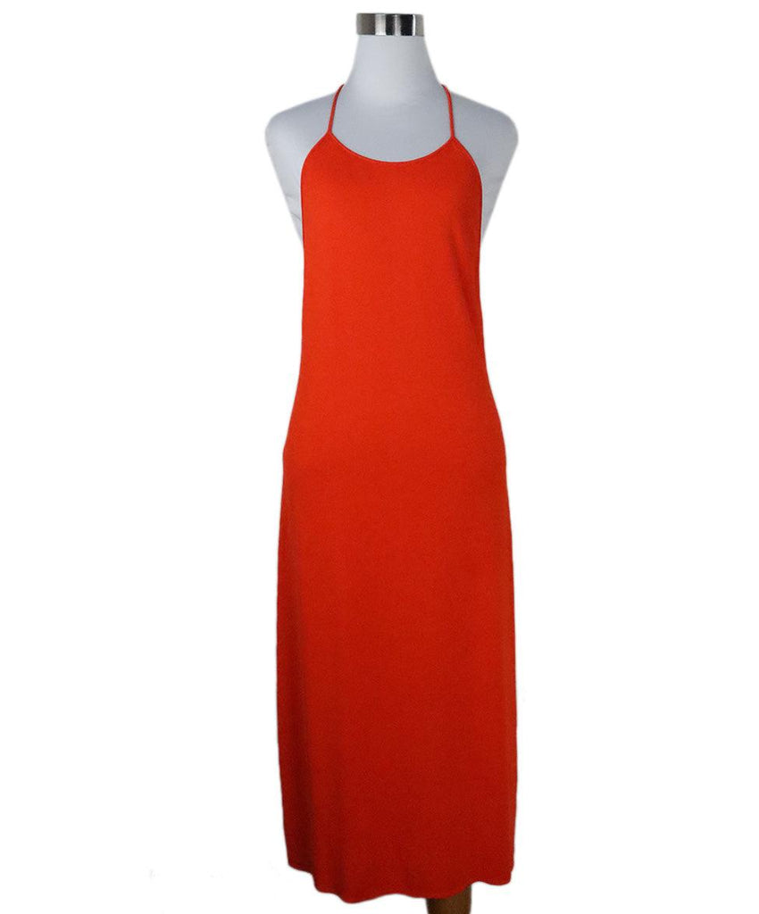 Bottega Veneta Orange Spandex Dress sz 10 - Michael's Consignment NYC