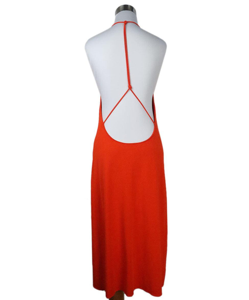 Bottega Veneta Orange Spandex Dress sz 10 - Michael's Consignment NYC