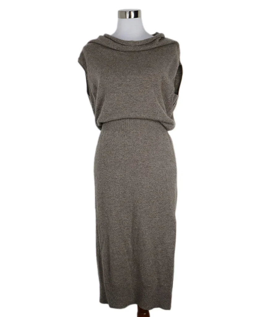 Brochu Walker Taupe Cashmere Dress sz 4 - Michael's Consignment NYC