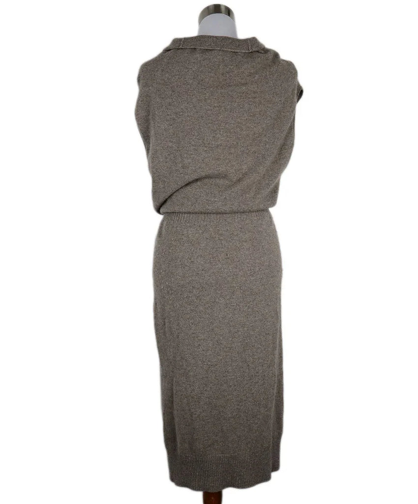 Brochu Walker Taupe Cashmere Dress sz 4 - Michael's Consignment NYC