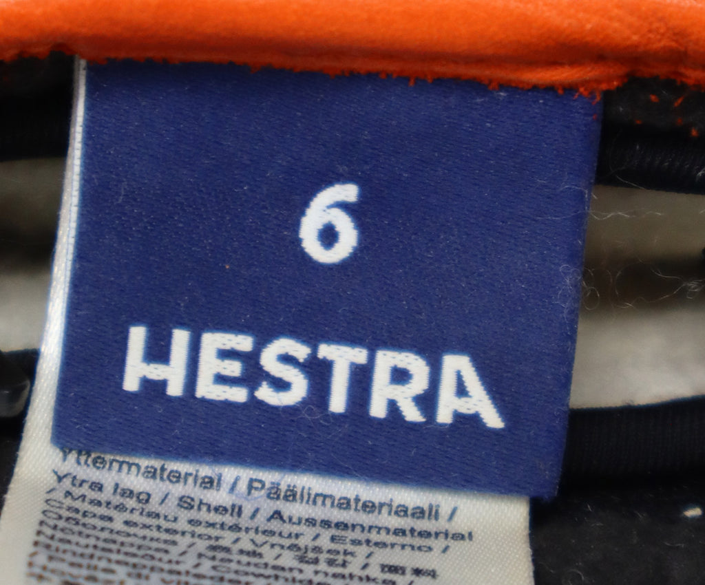 Brown Tan & Green Leather Gloves 2