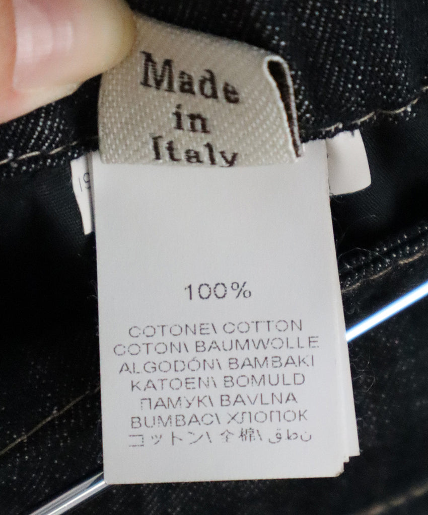 Brunello Cucinelli Black Denim Beaded Pants 2