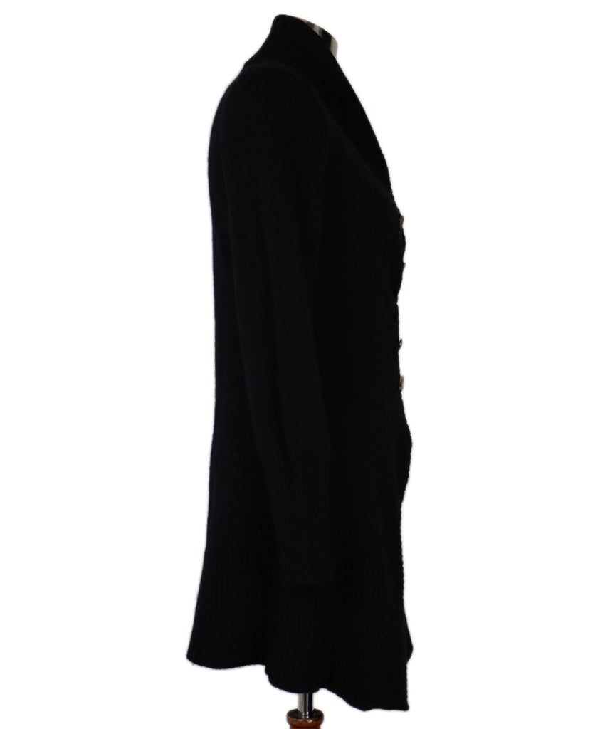 Brunello Cucinelli Black Cashmere Cardigan 1