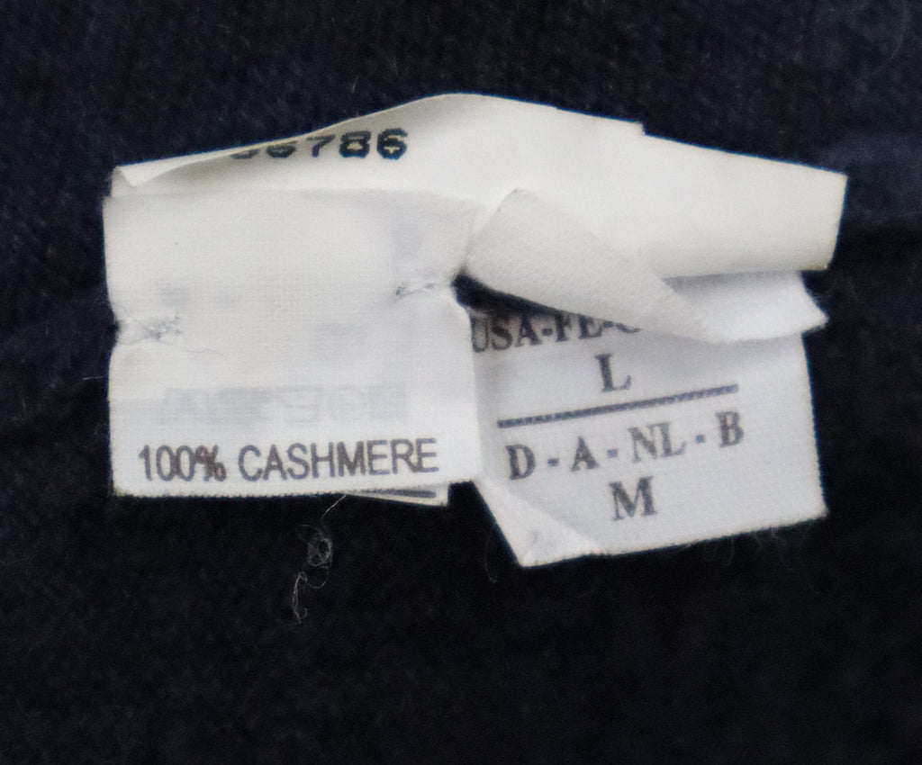 Brunello Cucinelli Navy Cashmere Cardigan 4