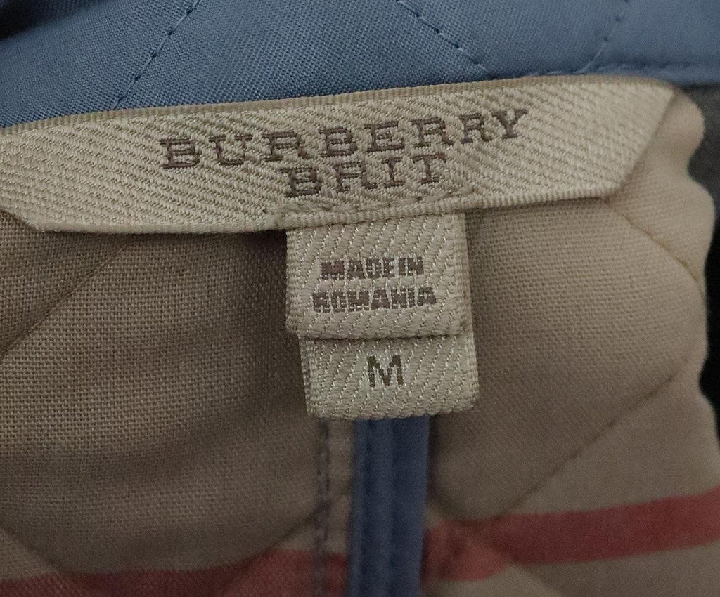 Burberry Brit Blue Quilted Jacket sz 6 - Michael's Consignment NYC