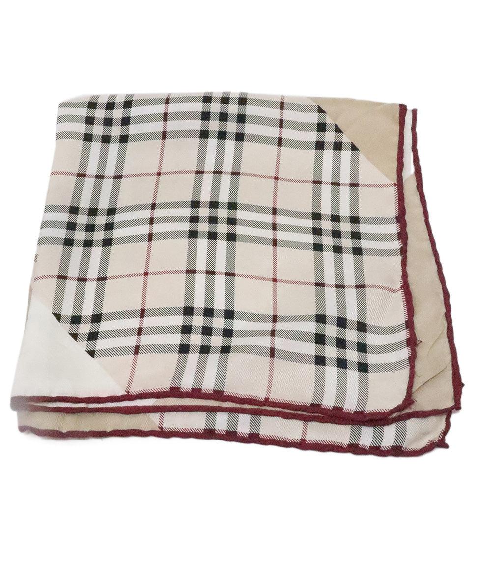 Burberry pocket square on sale