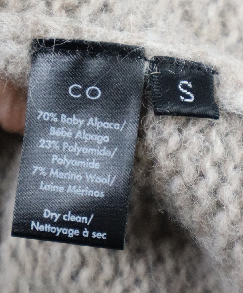 CO Beige Alpaca Wool Tunic Sweater 4