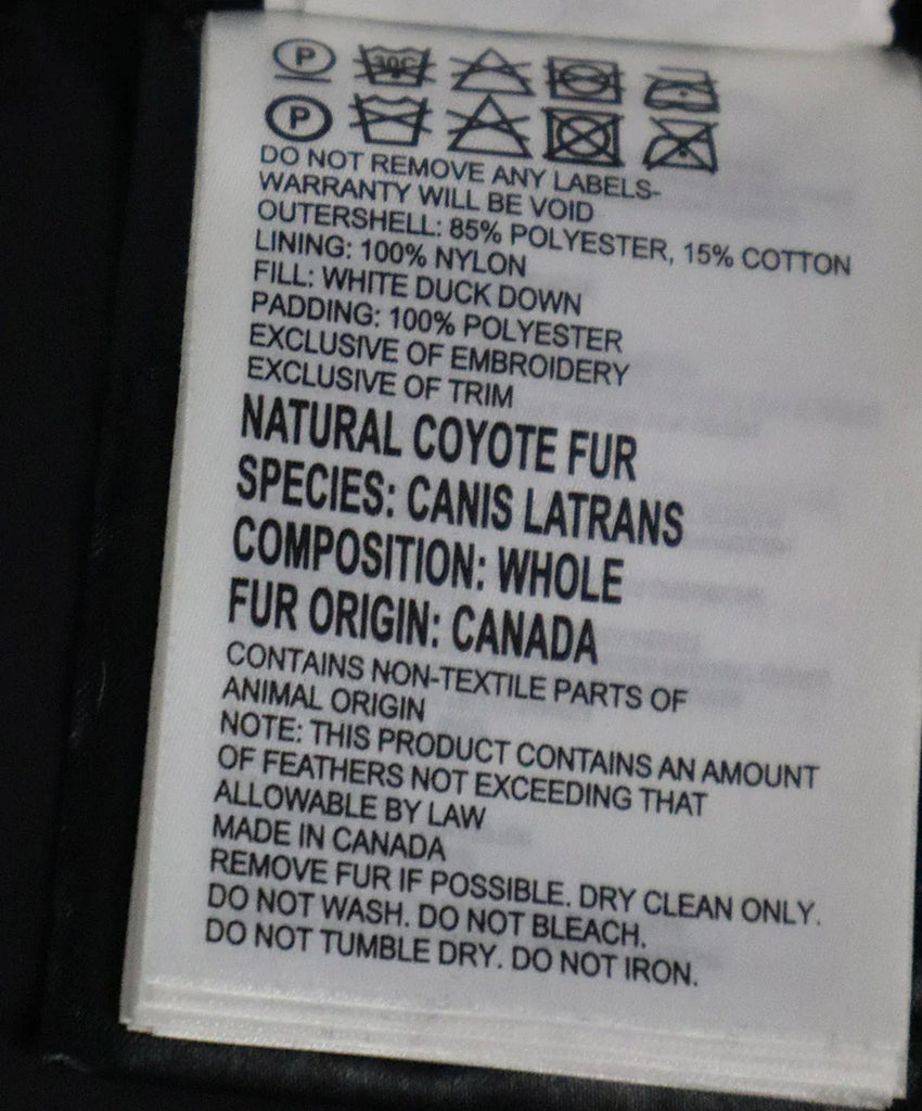 Canada Goose Green Coat w/ Fur Collar sz 12 - Michael's Consignment NYC