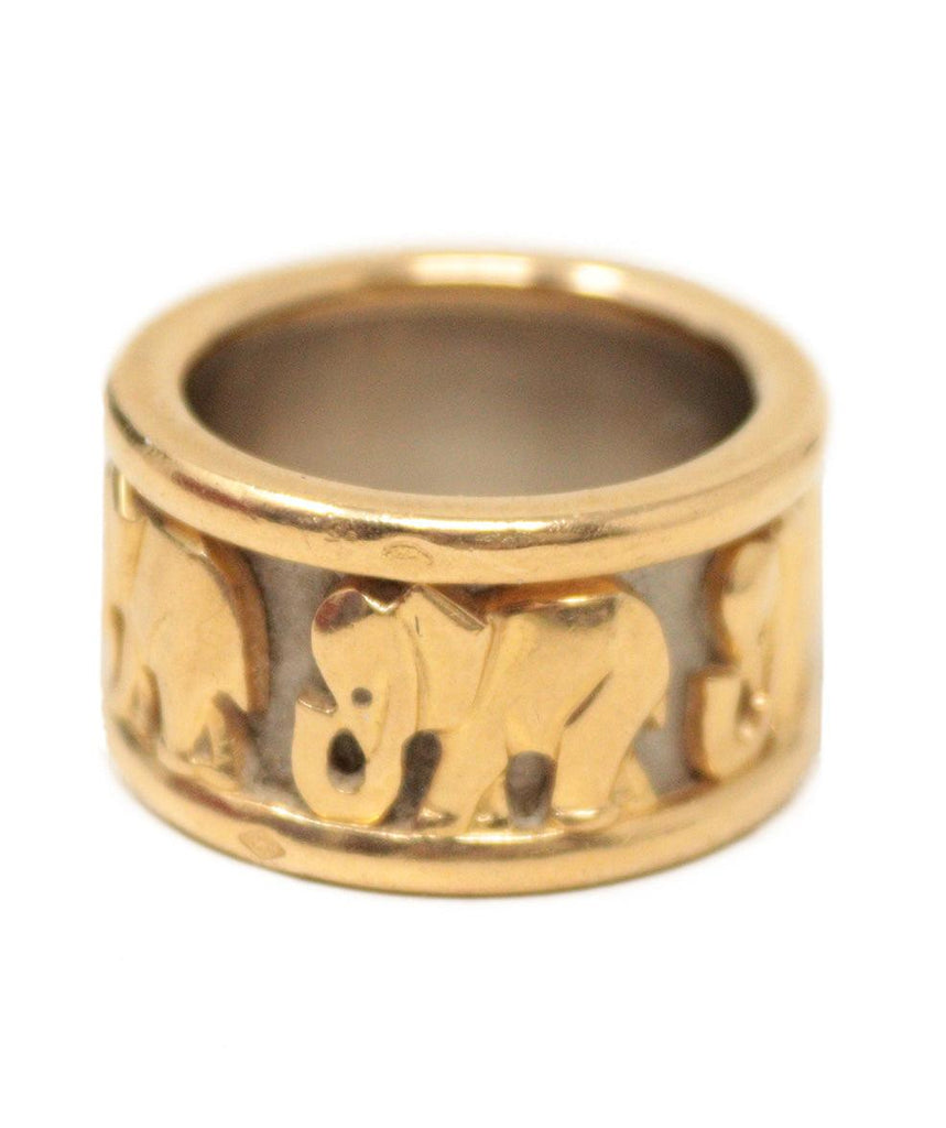 Cartier Vintage 18K Gold Elephant Ring - Michael's Consignment NYC