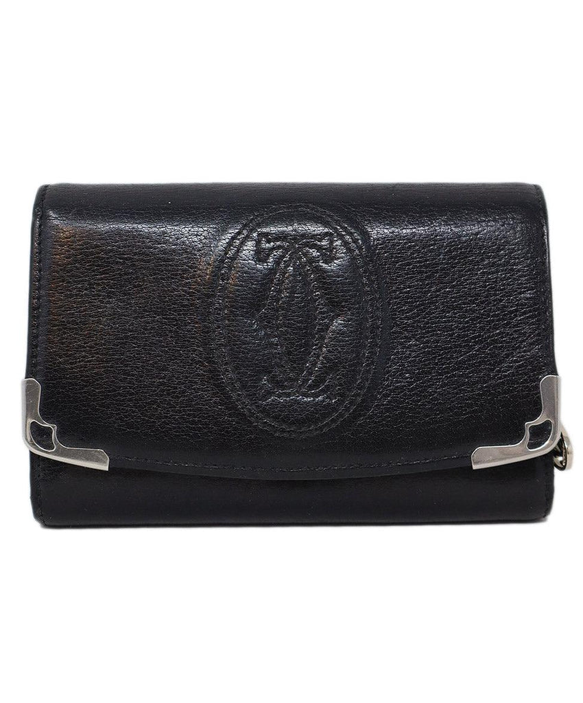 Cartier Black Leather Wallet 