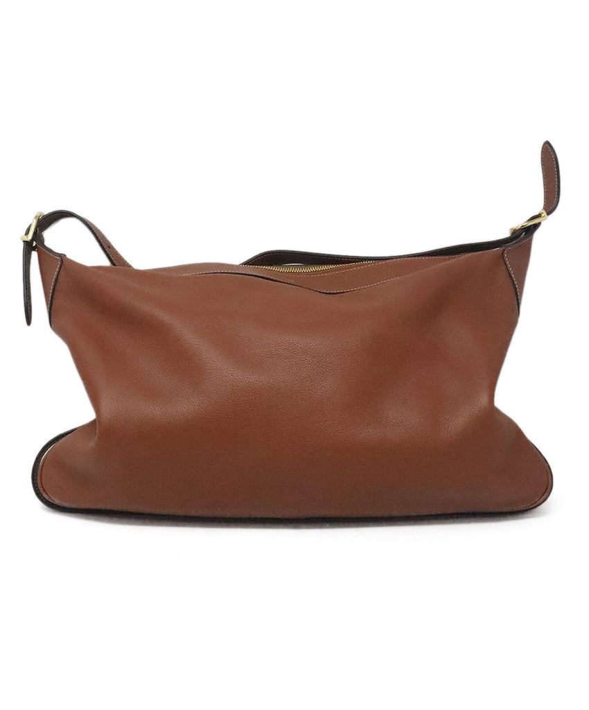 Celine Brown Leather Handbag 