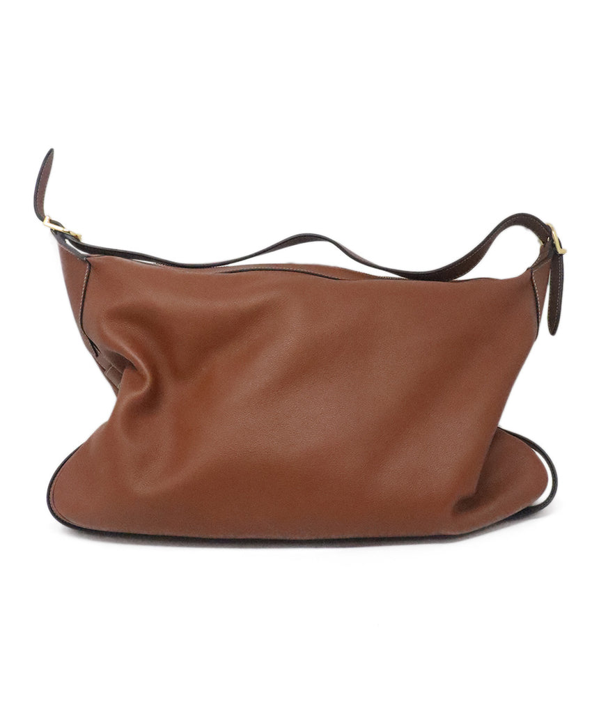 Celine Brown Leather Handbag 2