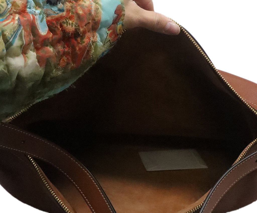 Celine Brown Leather Handbag 6