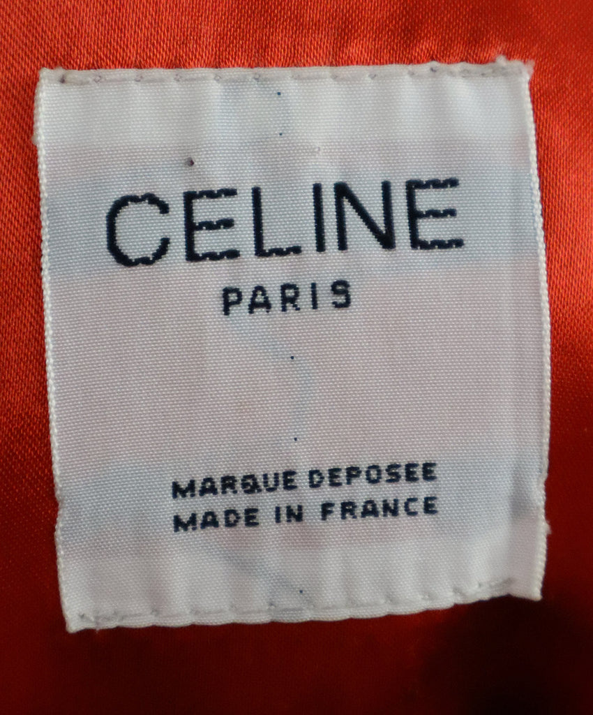 Celine Red Wool Coat 3