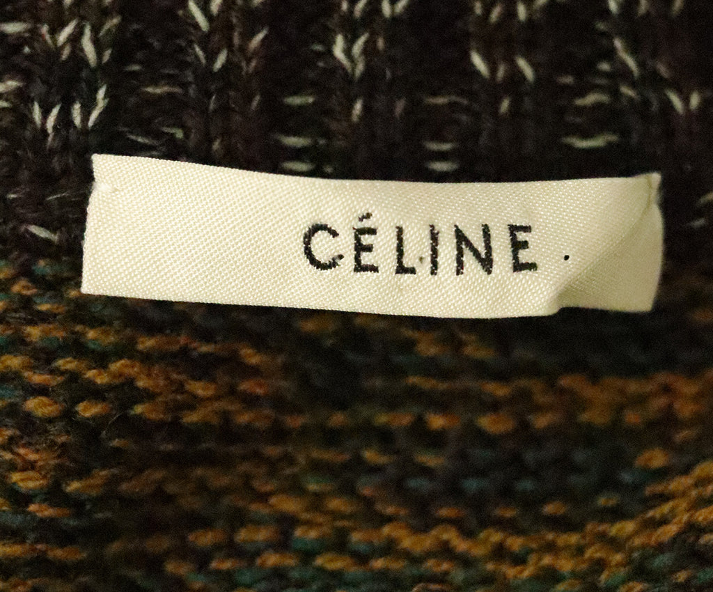Celine Multicolor Wool Crewneck 3