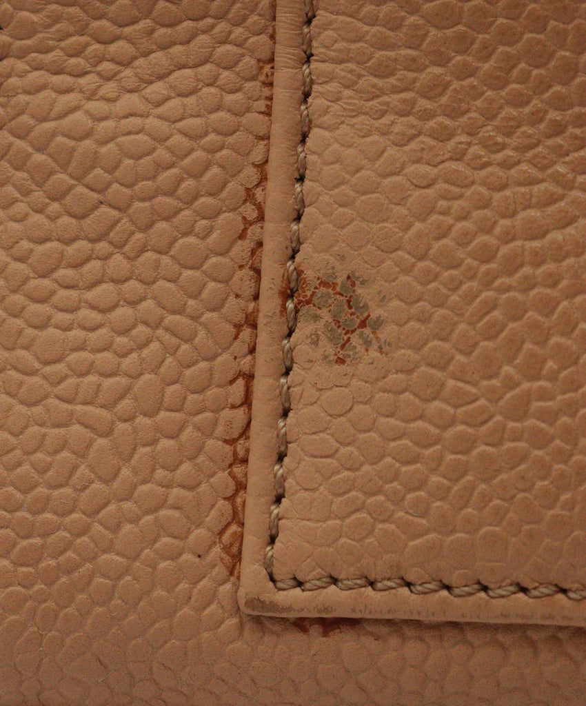 Chanel Vintage Beige Caviar Leather Satchel - Michael's Consignment NYC