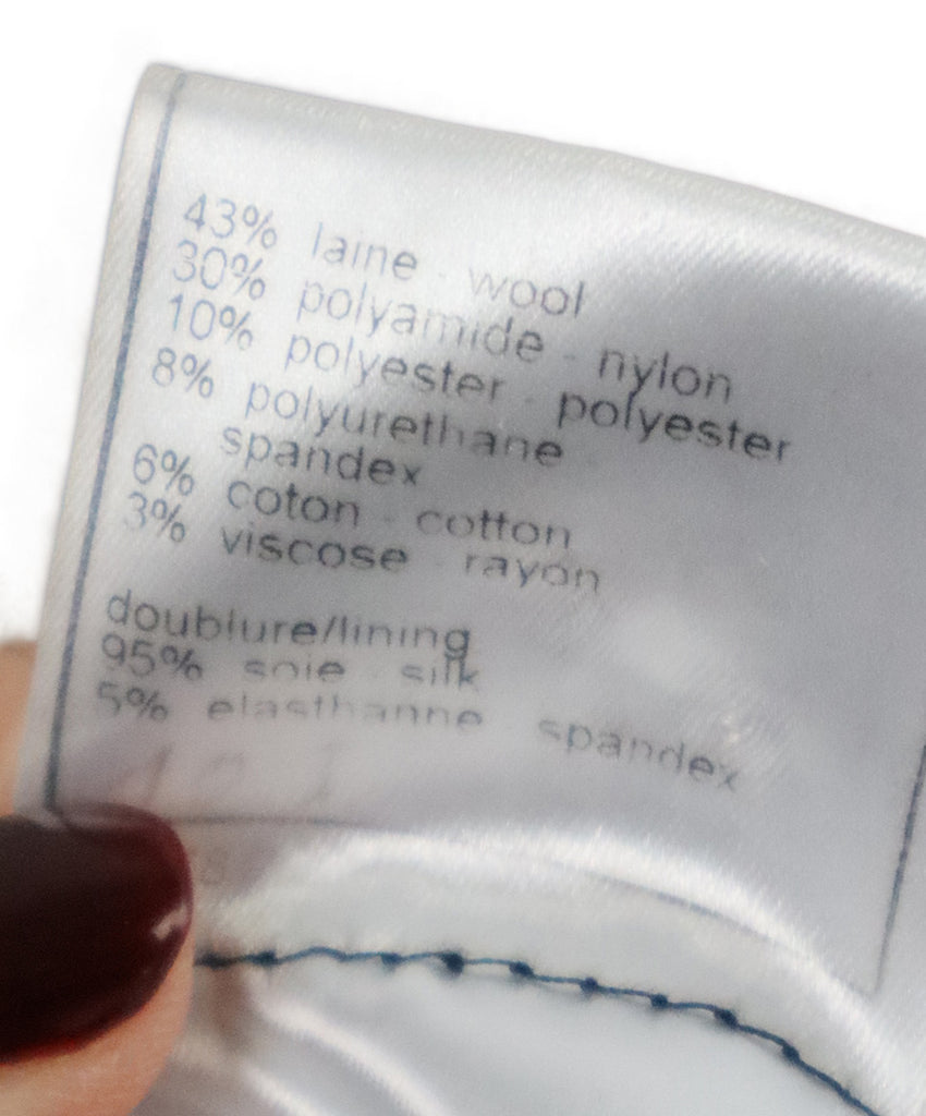 Chanel Black Brown & White Tweed Blazer 4