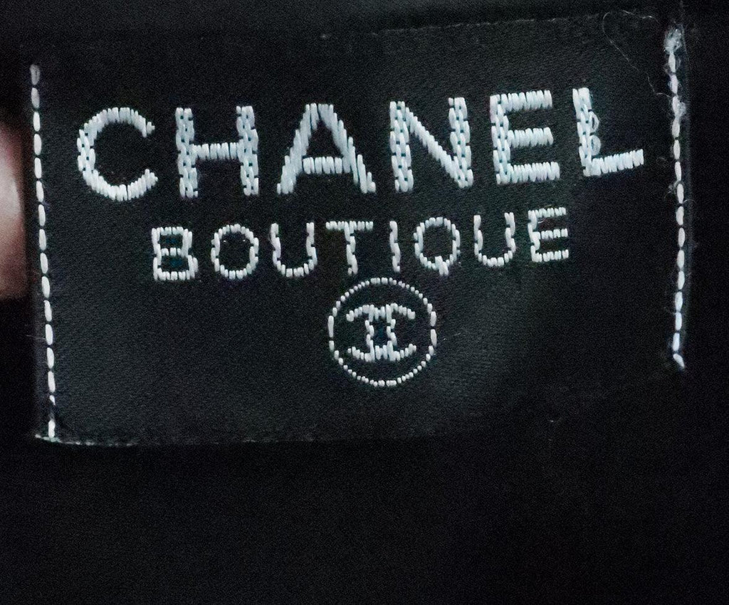 Chanel Black Cotton Blouse sz 6 - Michael's Consignment NYC