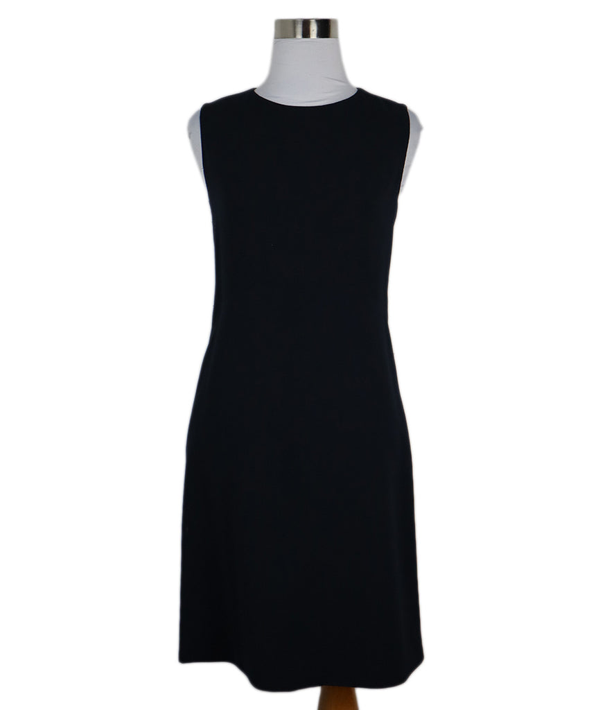 Chanel Black Wool Dress Set 1