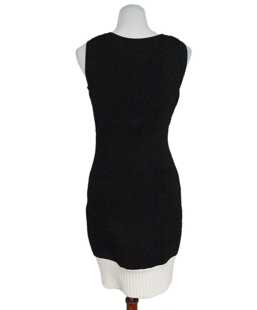 Chanel Black Dress w/ White Trim sz 6 - Michael's Consignment NYC