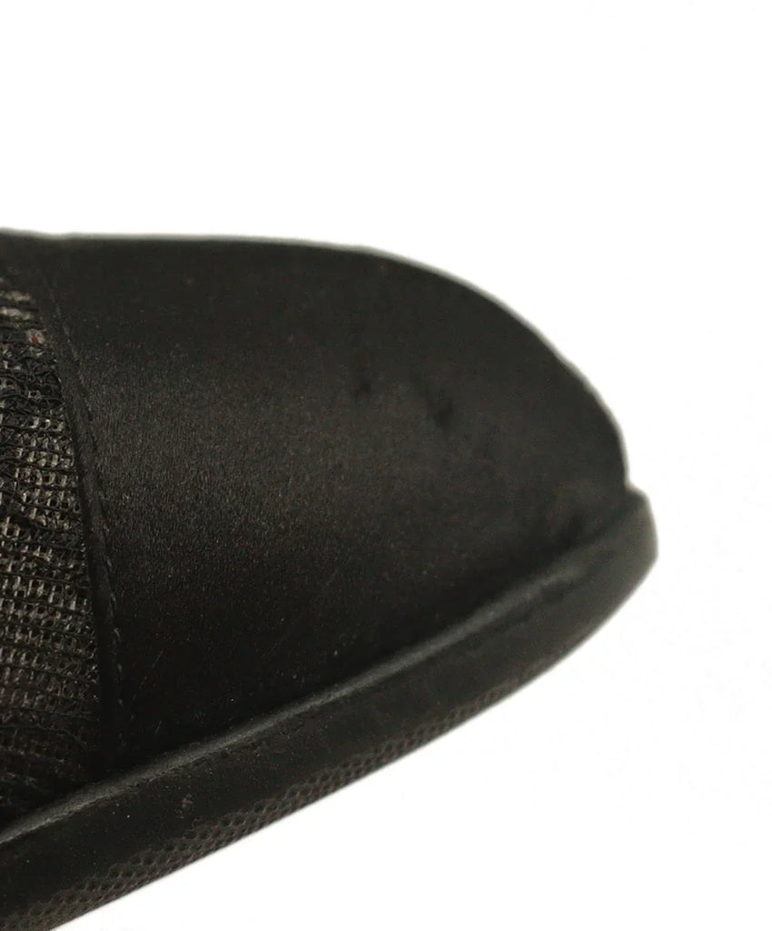 Chanel Black Lace & Satin Heels sz 8 - Michael's Consignment NYC